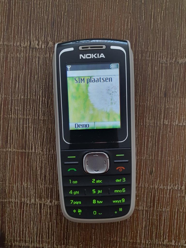 Nokia 1650 telefoon, Gebruikt, Zwart, Fysiek toetsenbord, Ophalen of Verzenden