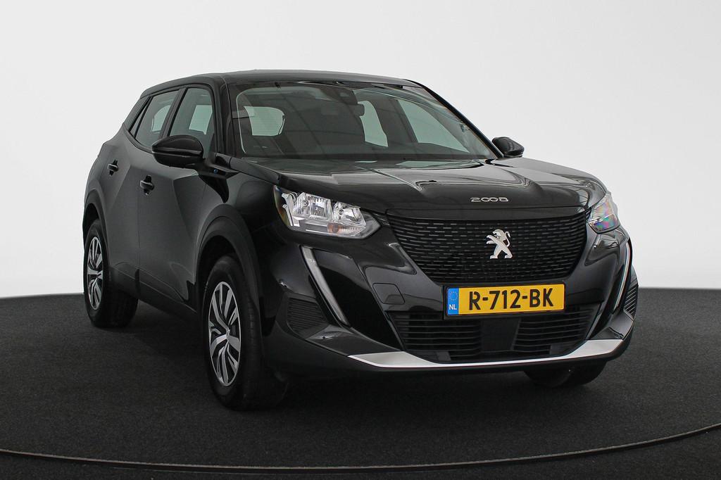 Peugeot e-2008 EV Active 50 kWh Apple Carplay Climate Contro, 330 km, Gebruikt, Zwart, Origineel Nederlands