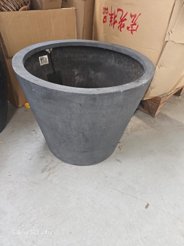 bloempot, Ophalen, Gebruikt, Rond, Aardewerk