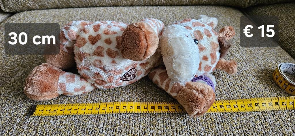 pluche giraf, Ophalen of Verzenden, Zo goed als nieuw, Overige typen