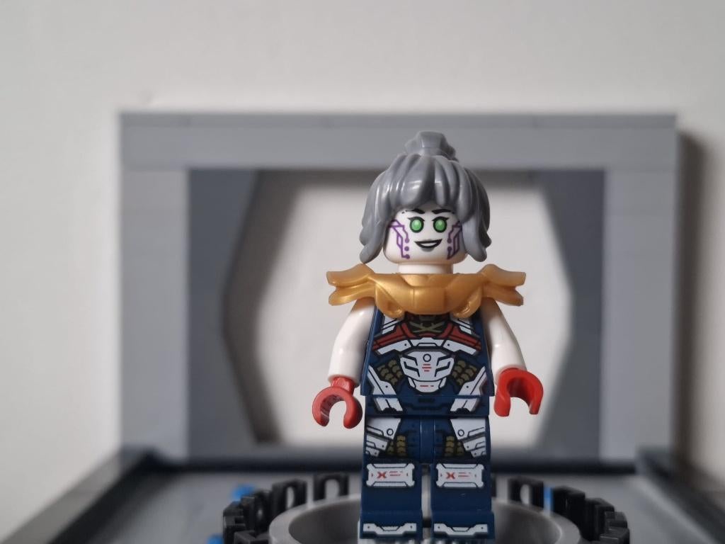 LEGO Ninjago - minifiguur - njo0742 - Pixal Core, Lego, Ophalen of Verzenden, Zo goed als nieuw, Minifiguur
