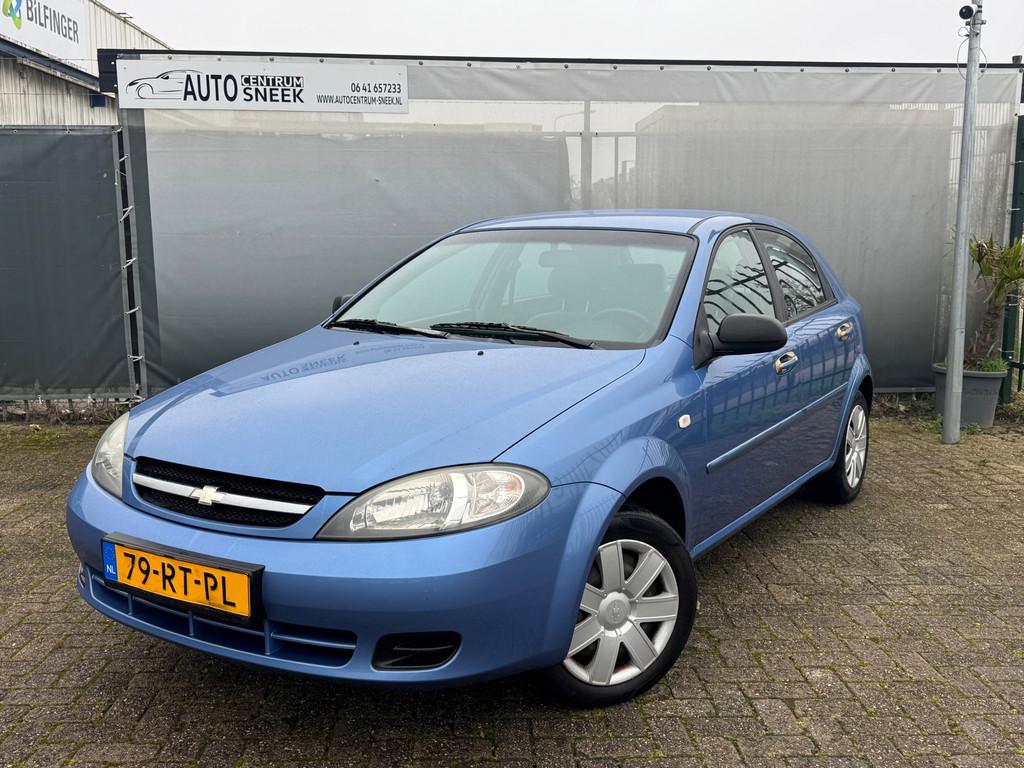 Chevrolet Lacetti 1.4-16V Spirit - NIEUWE APK - Elektr. rame, Auto's, Voorwielaandrijving, Lacetti, Blauw, 610 kg