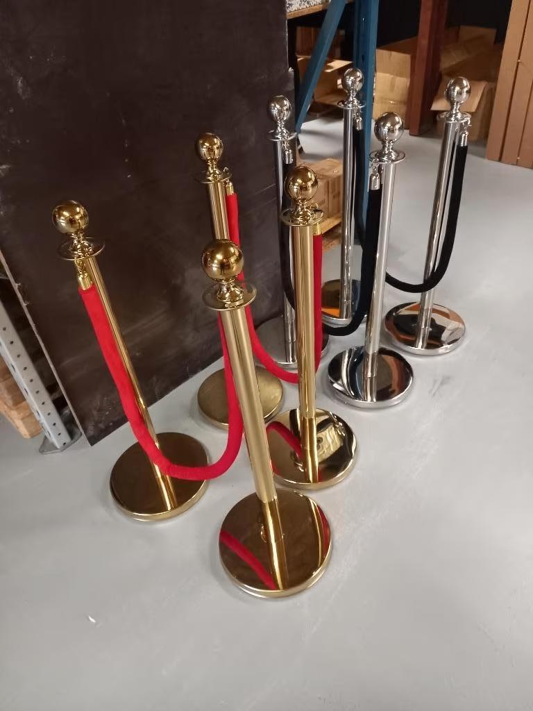 Afzet palen - Vip palen - Vip afzetpalen - Feest Decoratie, Verzenden, Nieuw, Verjaardag