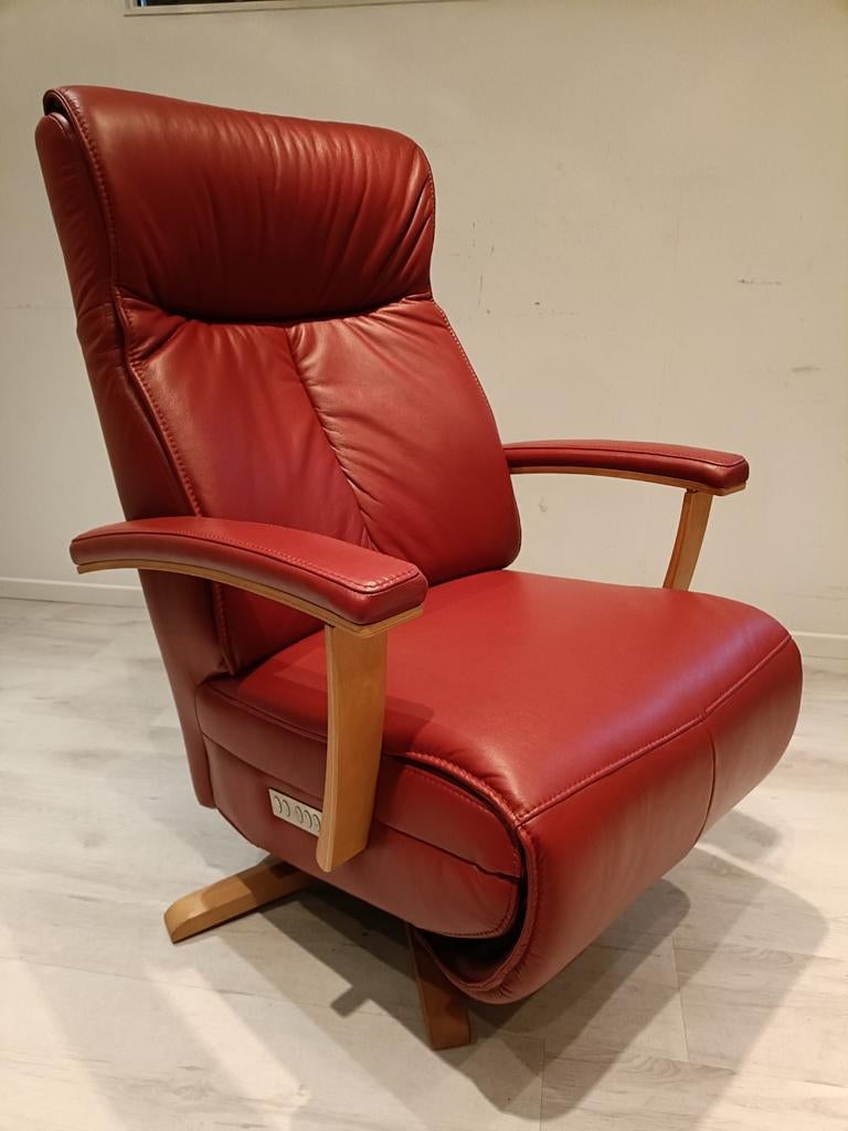 Prominent elektrische relaxfauteuil + Garantie +Servicebeurt, Prominent, Minder dan 75 cm, Ophalen of Verzenden, Zo goed als nieuw