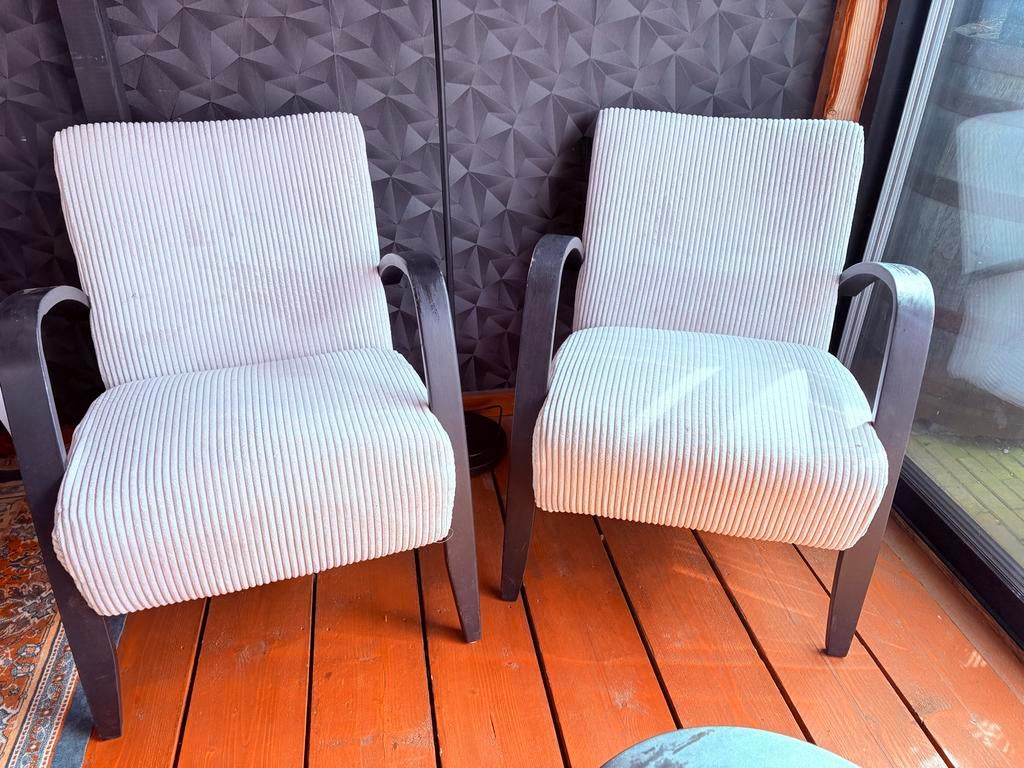 Vintage IKEA stoel, opnieuw bekleed, Huis en Inrichting, Stoelen, Ophalen, Gebruikt, Overige kleuren, Eén