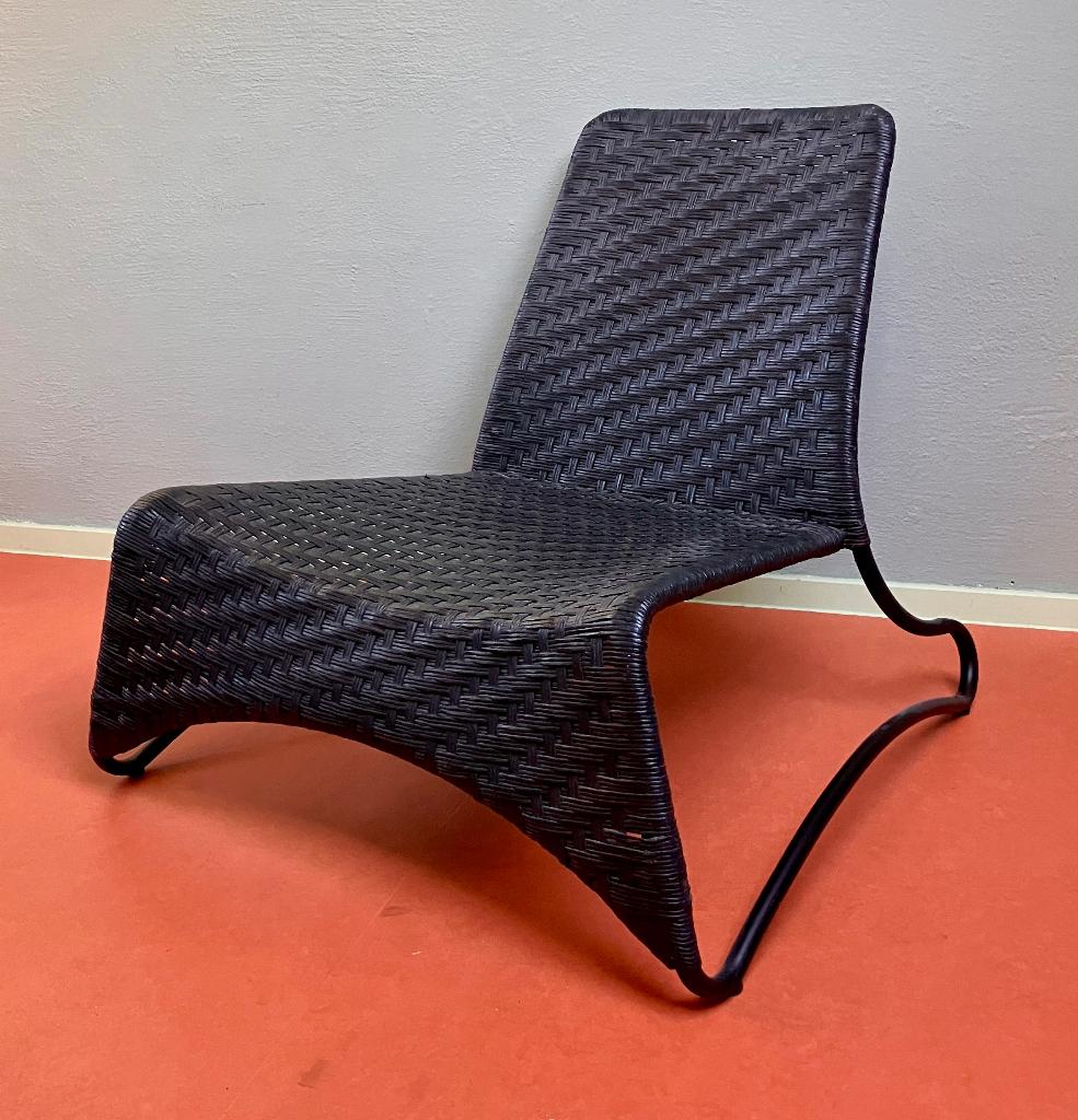 Te koop IKEA fauteuil Måsö, Ophalen, 75 tot 100 cm, Zo goed als nieuw, Metaal