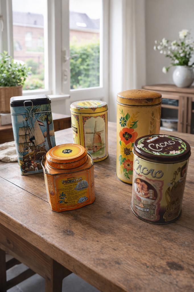 vintage blikken, Ophalen of Verzenden, Gebruikt, Overige, Pickwick