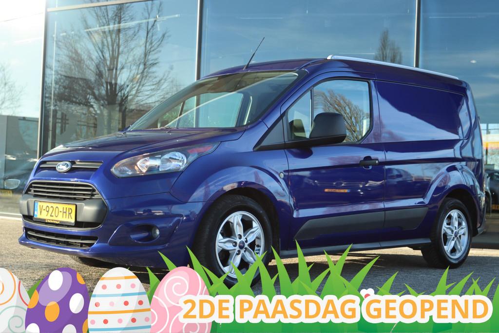 FORD TRANSIT CONNECT 1.5 TDCI L1 TREND 3-ZITS AUT. | CAMERA, Gebruikt, Euro 6, 4 cilinders, Blauw
