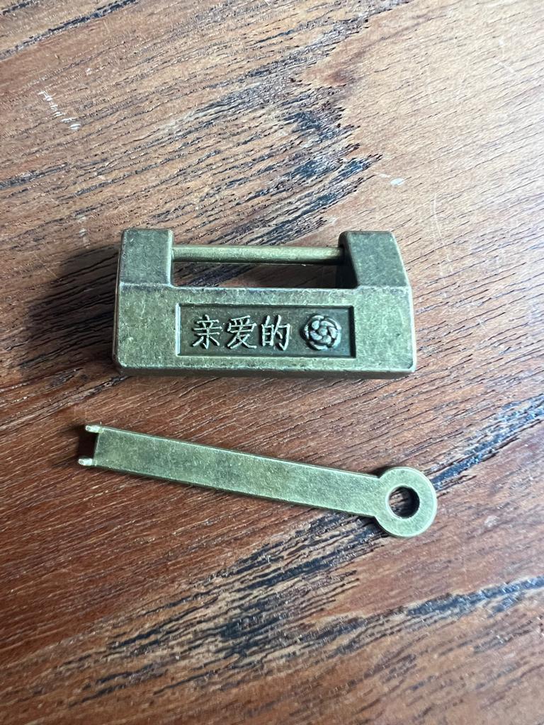 Chinees slotje voor chinese sieradenkist of kastje, Verburgt Vintage, Nieuw, Ophalen of Verzenden, https://verburgtvintage.nl/#contact