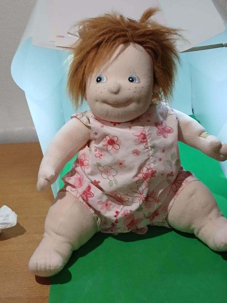 Rubens Barn Pop Anna   50 cm., Kinderen en Baby's, Speelgoed | Poppen, Ophalen of Verzenden, Babypop