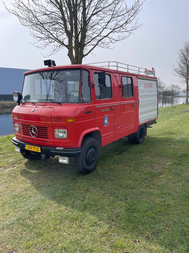MERCEDES 508D DUDO CAMPER BELASTINGVRIJ  STUURBEKRACHTEGING, Buscamper of Camperbus, Tot en met 2, Mercedes-Benz, Particulier