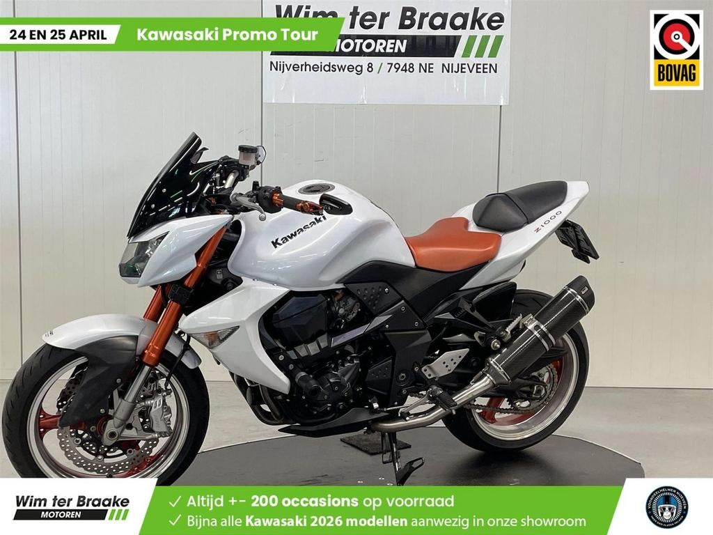 Kawasaki Z 1000 (bj 2008), Kawasaki, 4 cilinders, Bedrijf, Onbekend