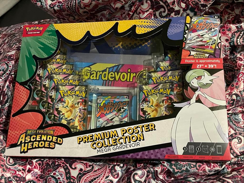 Pokemon Gardevoir Ascended Heroes Premium Poster Collection, Verzamelen, Ophalen of Verzenden, Nieuw