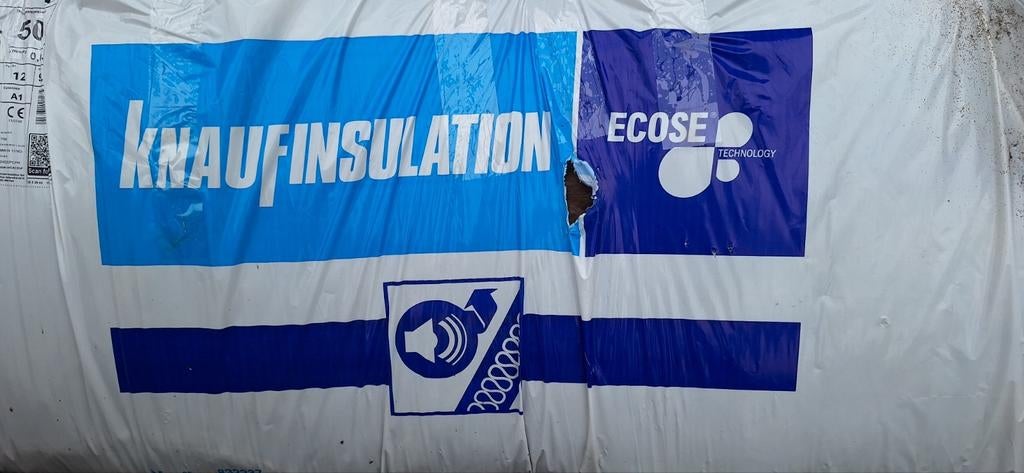 Knauf Insulation Ecole geluidsisolatieplaten MOET WEG, Ophalen, 4 tot 8 cm, Dakisolatie, Nieuw