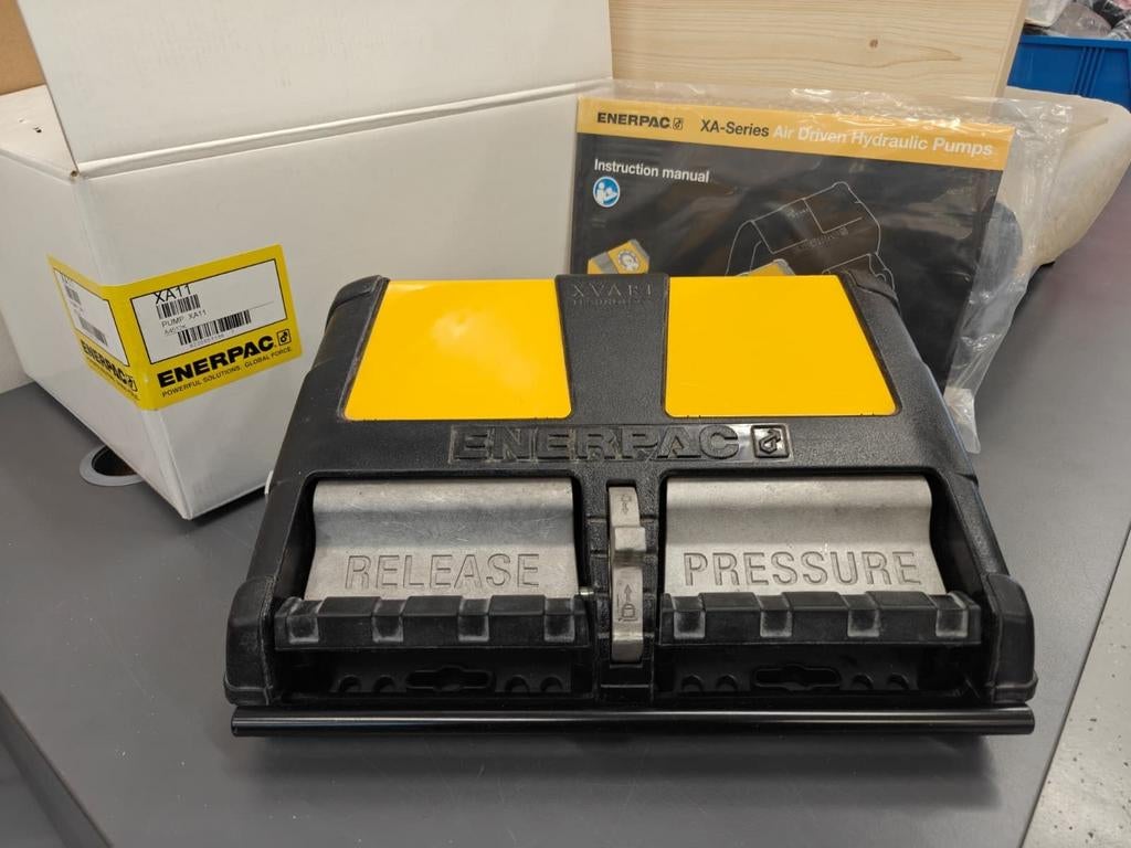 Enerpac xa11 pneumatische hydropomp, 100 liter of meer, Ophalen of Verzenden, Nieuw, Minder dan 200 liter/min