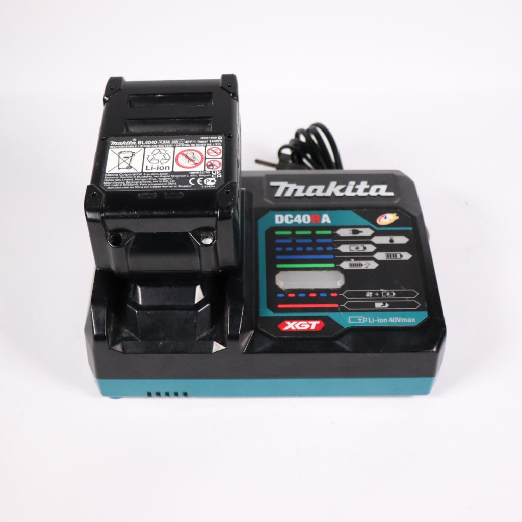 Makita DC40RA Accu Lader + Accu - A Grade, Makita, Gebruikt, Support@makita.com, Makita Corporation, 3-11-8, Sumiyoshi-cho, 
Anjo, Aichi 446-8502
Japan