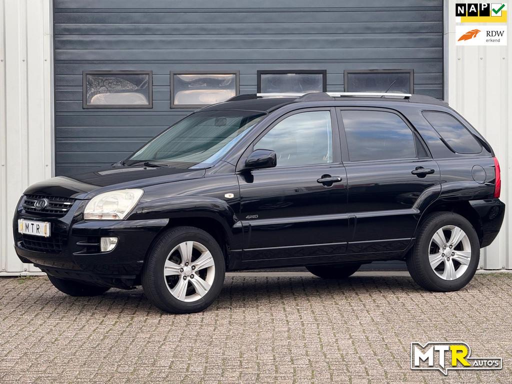 Kia Sportage 2.7 V6 X-pression 4WD|2e EIG|AUT|LPG G3|APK, Automaat, Gebruikt, Zwart, 2656 cc