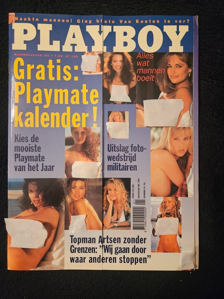 Playboy Magazine Januari 1994, Ophalen of Verzenden, Gelezen, Overige typen