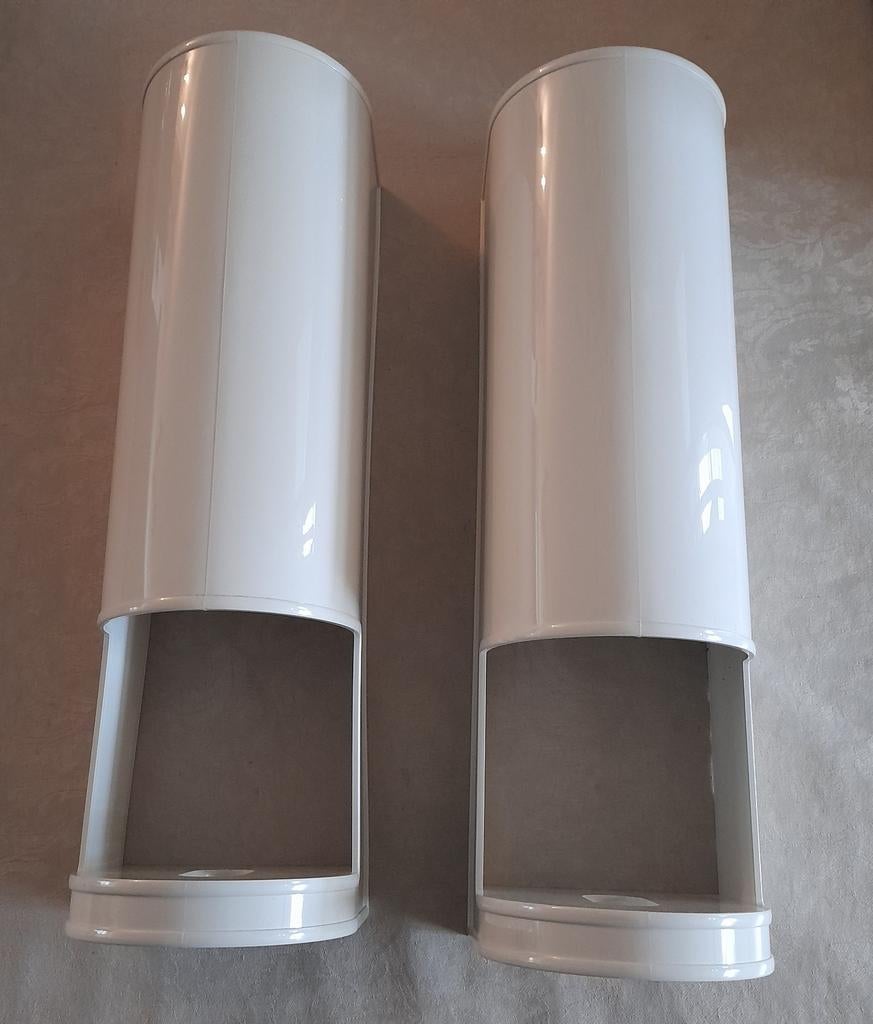 Toiletrolhouders wit, Ophalen of Verzenden, Gebruikt, Wit, Overige typen