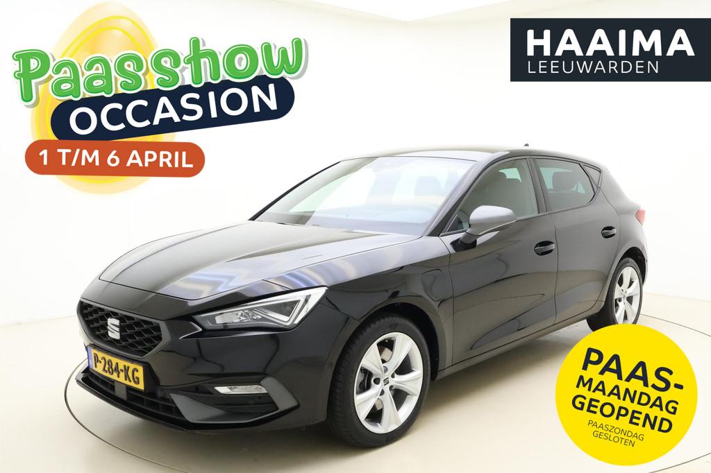 SEAT Leon 1.4 TSI eHybrid 204pk Automaat PHEV FR | Navigatie, Stof, Gebruikt, Leon, Zwart