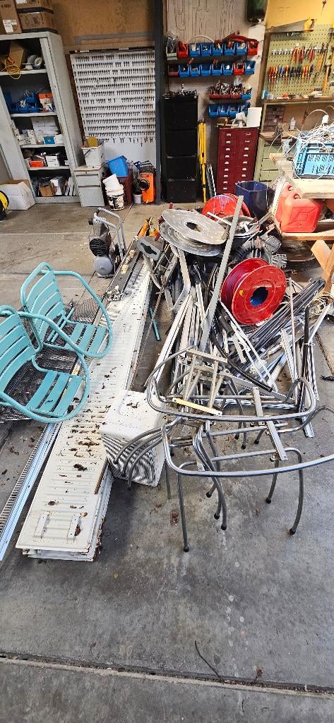 Oud ijzer, Ophalen, Gebruikt, IJzer