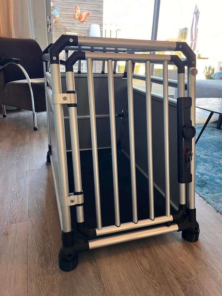 4pets ProLine hondenbench L auto TÜV SÜD zeer veilig!, Ophalen, Gebruikt, 65 tot 100 cm, Hondenhok