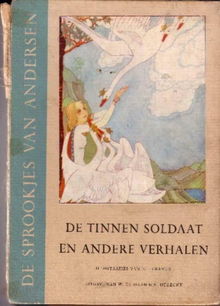 De tinnen soldaat en andere verhalen~Ill. Rie Cramer, Ophalen of Verzenden, Gelezen, Hans Christian Andersen