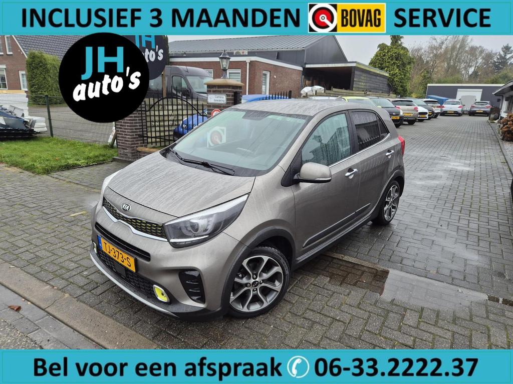 Kia Picanto 1.0 T-GDI X-Line GT CRUISE | CARPLAY | DEALER-OH, Auto's, Kia, Voorwielaandrijving, Gebruikt, 920 kg, Met garantie (alle)