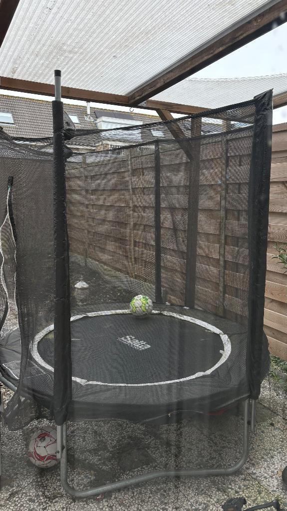 Trampoline, Kinderen en Baby's, Speelgoed | Buiten | Trampolines, Ophalen, Gebruikt