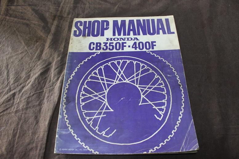 Honda CB350F CB400 Four 1974 motorcycle shop manual, Ophalen of Verzenden, Honda