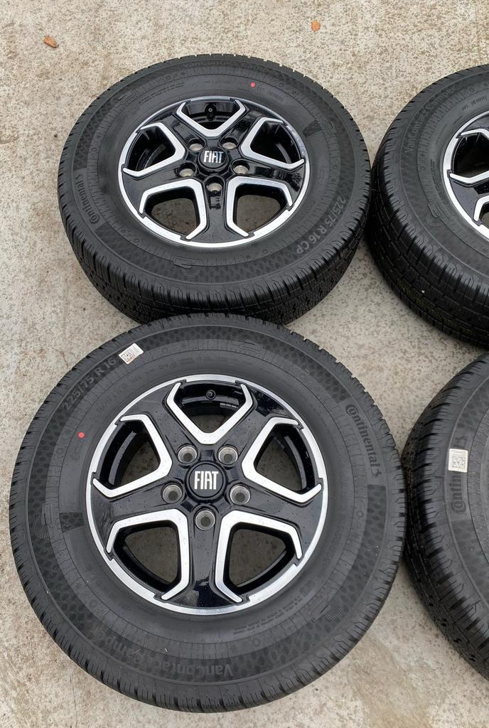Originele Fiat Ducato Citroën Jumper Camper velgen en banden, Bestelwagen, 16 inch, Banden en Velgen, Nieuw