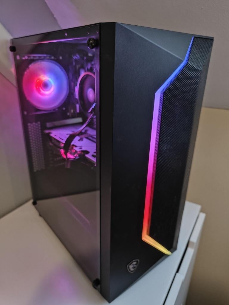 Game PC (Ryzen 5600, 16/32GB, 1TB SSD, 1070TI/2060S/RX6600XT, Ophalen, 32 GB, Zelf gebouwde pc, AMD Ryzen 5