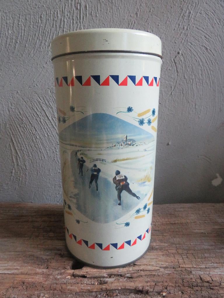 vd meulen beschuitblik, Verzamelen, Blikken, Ophalen of Verzenden, Gebruikt, Overige