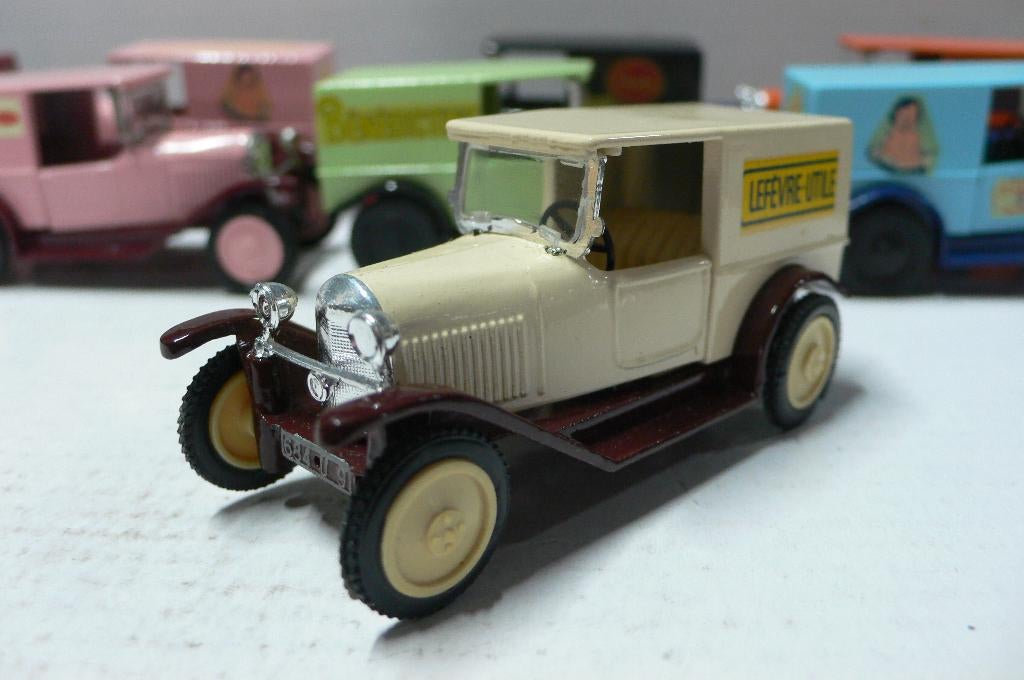 citroen 5cv camionette LULU- eligor  1/43, Verzenden, Zo goed als nieuw, Auto, Overige merken