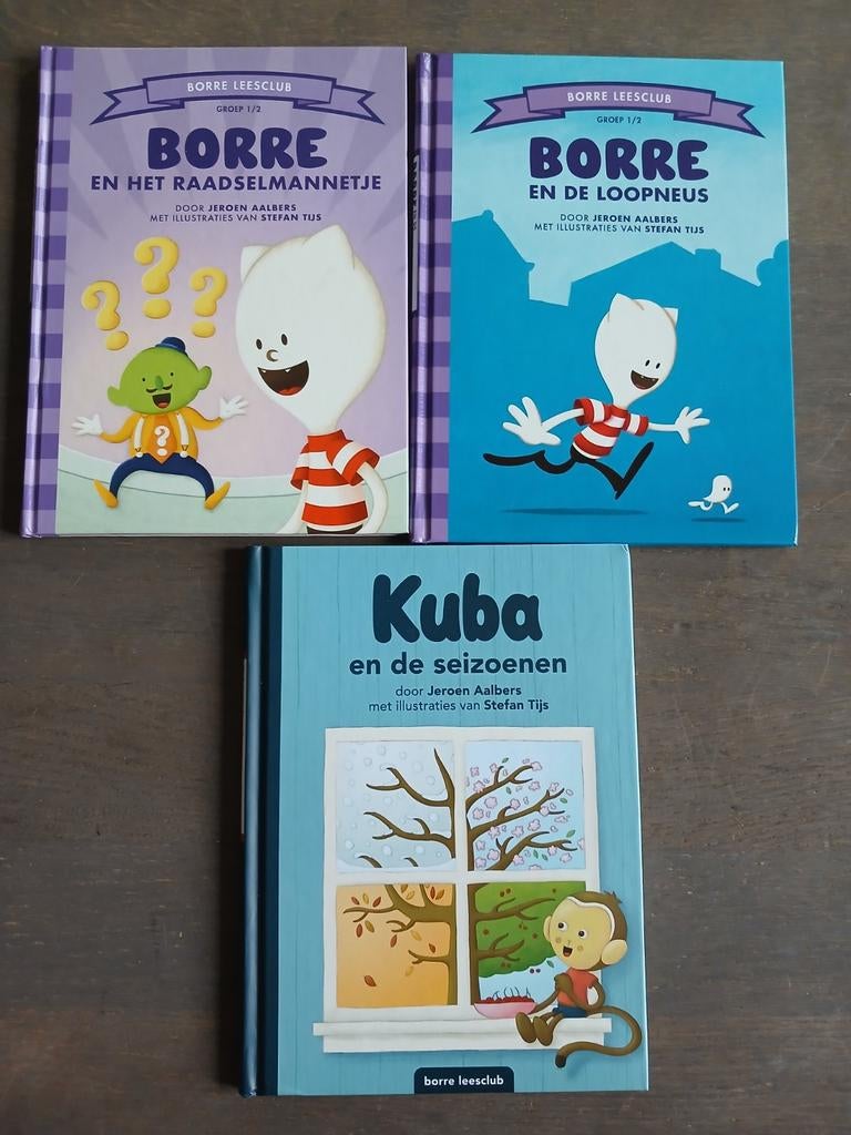 Borre en Kuba, 5 of 6 jaar, Fictie algemeen, Jongen of Meisje, Ophalen of Verzenden