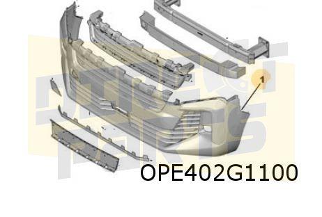 Opel Vivaro C (5/24-) (K0) voorbumper onder (FXT) Origineel!, Auto-onderdelen, -, -, Opel, Nieuw
