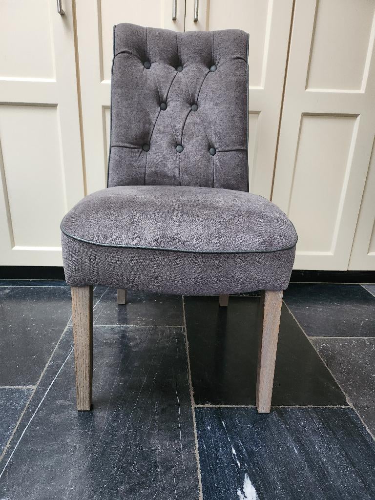 eetkamer stoelen, Huis en Inrichting, Stoelen, Ophalen, Zo goed als nieuw, Vier, Stof