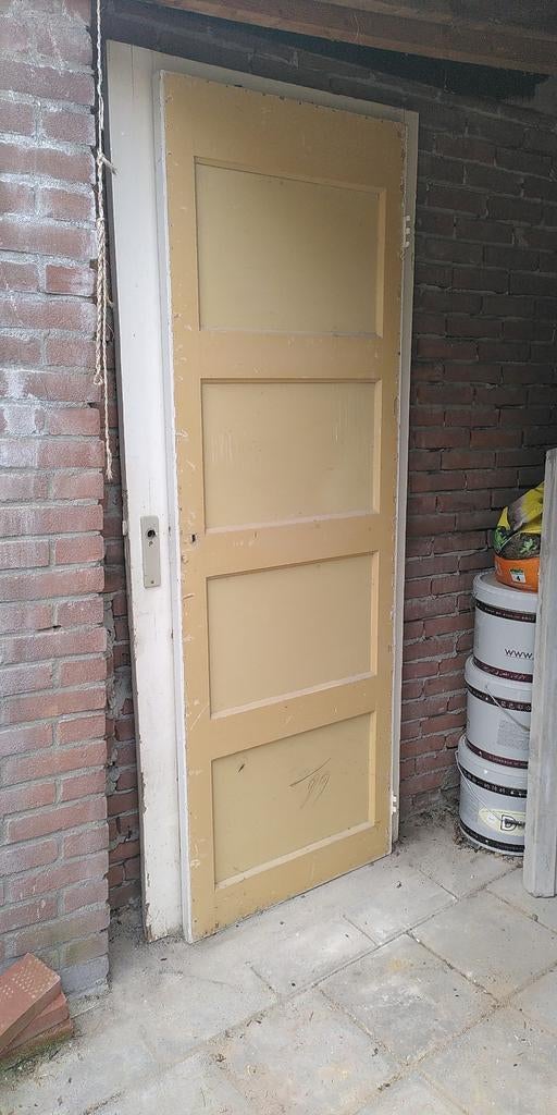 3 deuren - met en zonder glas, Ophalen, Gebruikt, 80 tot 100 cm, Binnendeur