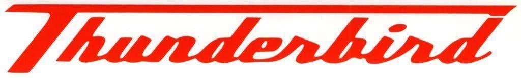 Triumph Thunderbird sticker #2, Ophalen of Verzenden