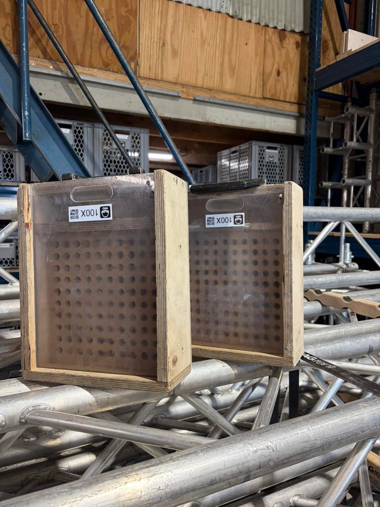 Trusspennen koffers 100x set van 2, Ophalen of Verzenden, Zo goed als nieuw, Licht