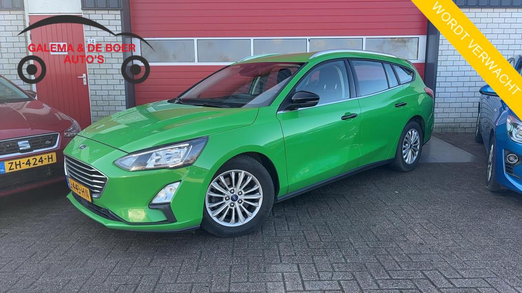 Ford Focus Wagon 1.0 EcoBoost Titanium Business AUTOMAAT / F, Gebruikt, Origineel Nederlands, 3 cilinders, Onderhoudsboekje