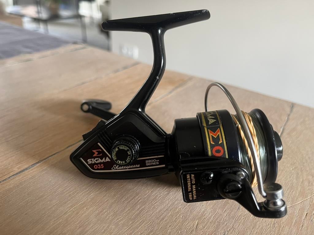 shakespeare sigma 2200-035, Watersport en Boten, Ophalen of Verzenden, Zo goed als nieuw, Molen