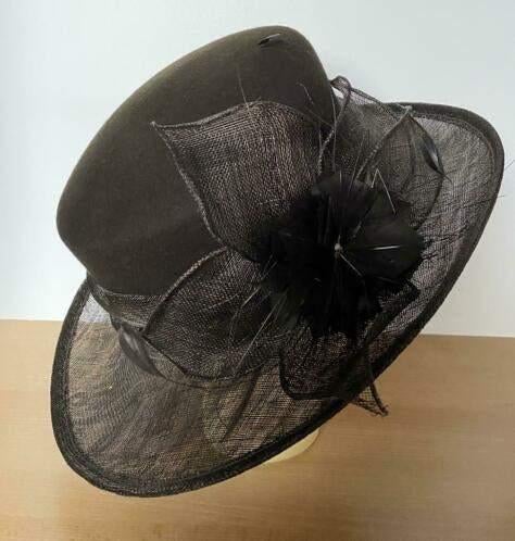 Hoed maat 57 [nr5], Kleding | Dames, Hoeden en Petten, Zo goed als nieuw, Hoed, 56 of 57 cm (M, 7 of 7⅛ inch), Ophalen of Verzenden