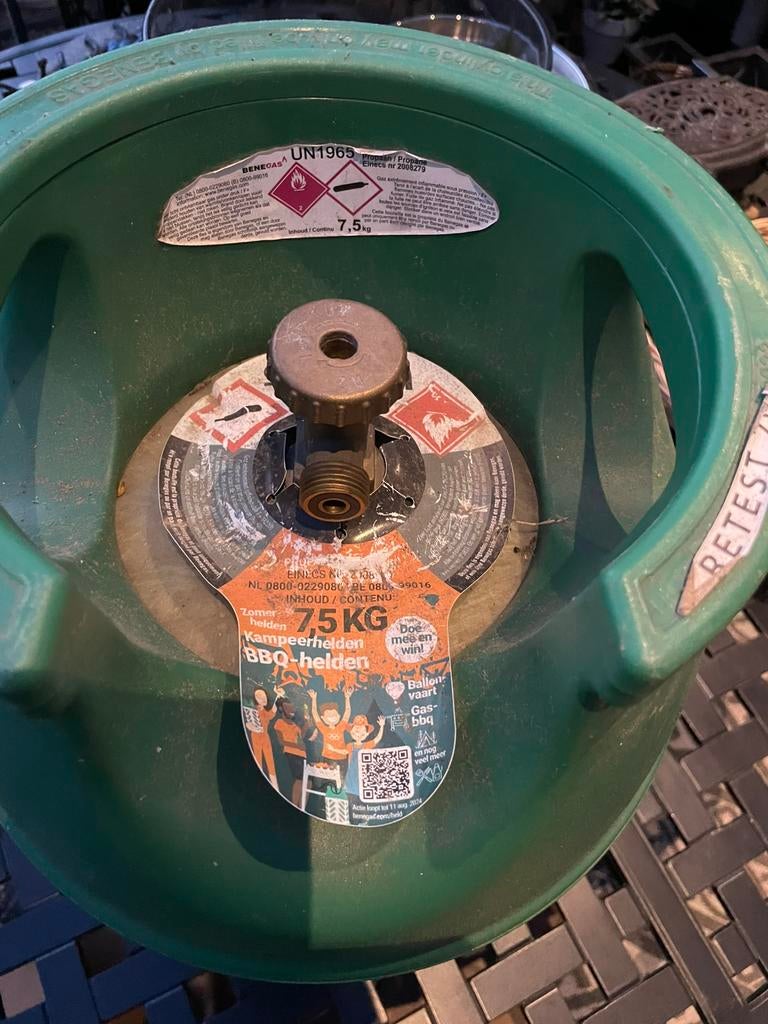 Bp Lichtgewicht Benegas fles, Ophalen, Zo goed als nieuw