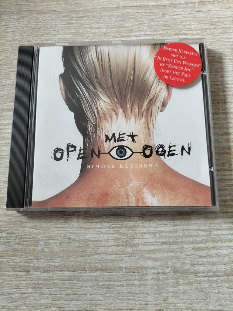 Simone Kleinsma - met open ogen, Ophalen of Verzenden
