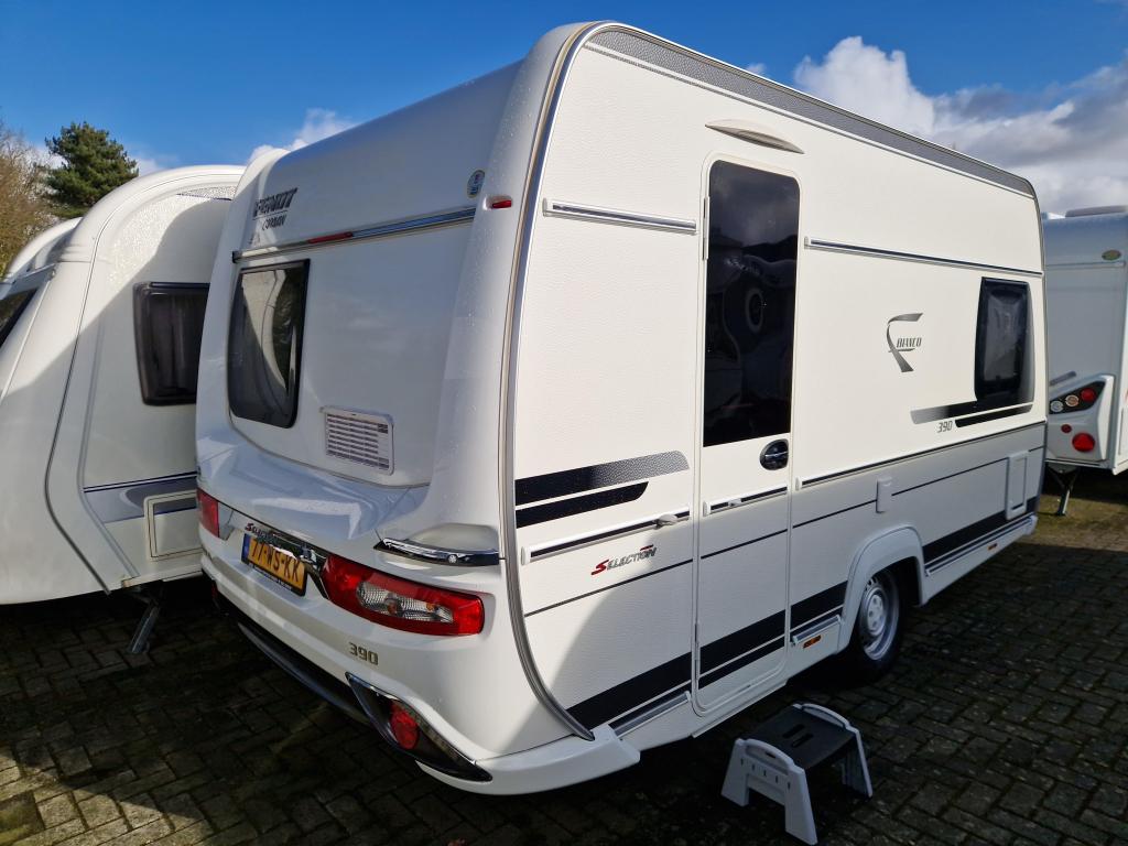 Fendt Bianco 390 FH Mover/Voortent/Fietsdr, Schokbreker, Bedrijf, Treinzit, Tot en met 3