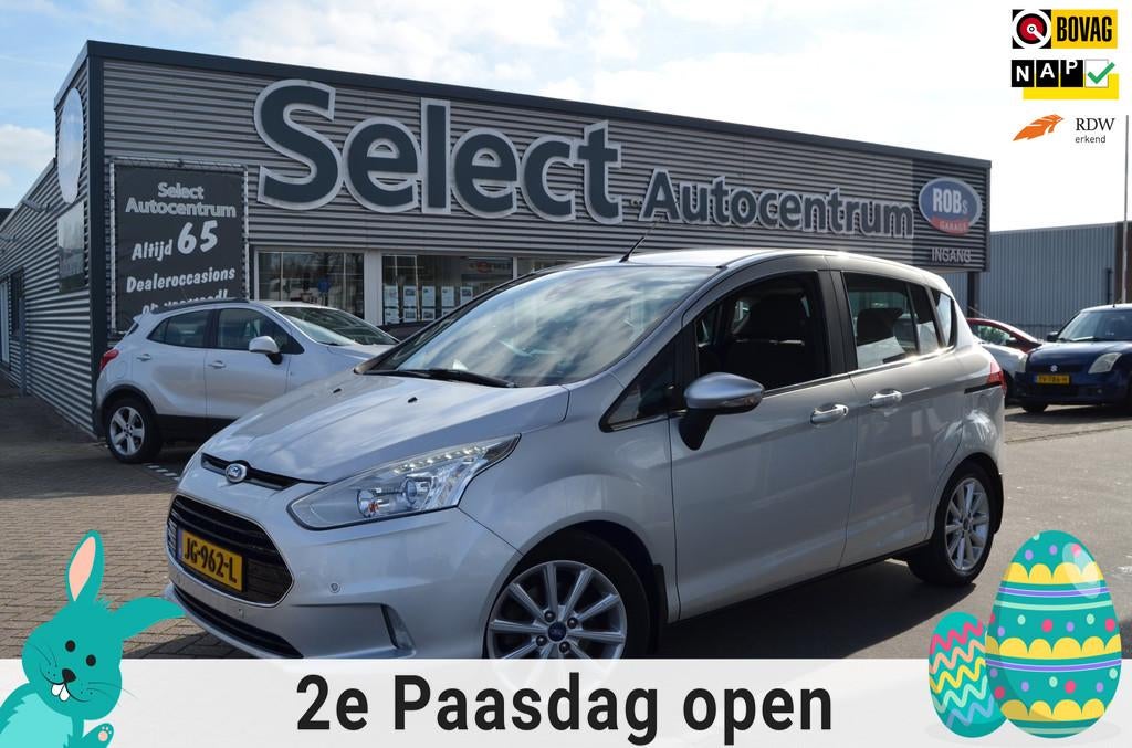 Ford B-Max 1.0 EcoBoost Titanium| NAP|DEALEROND|LMWIELEN|, Auto's, Ford, Voorwielaandrijving, Gebruikt, Met garantie (alle), Origineel Nederlands