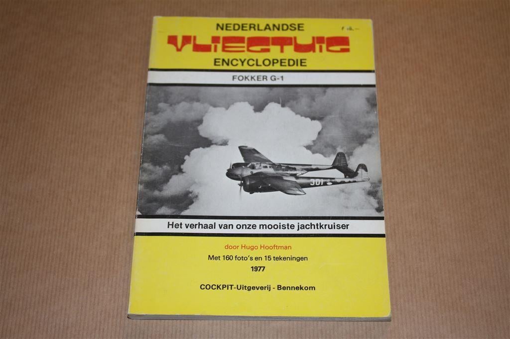 Ned Vliegtuig Enc - Fokker G-1, Ophalen of Verzenden, Zo goed als nieuw, Schaalmodel