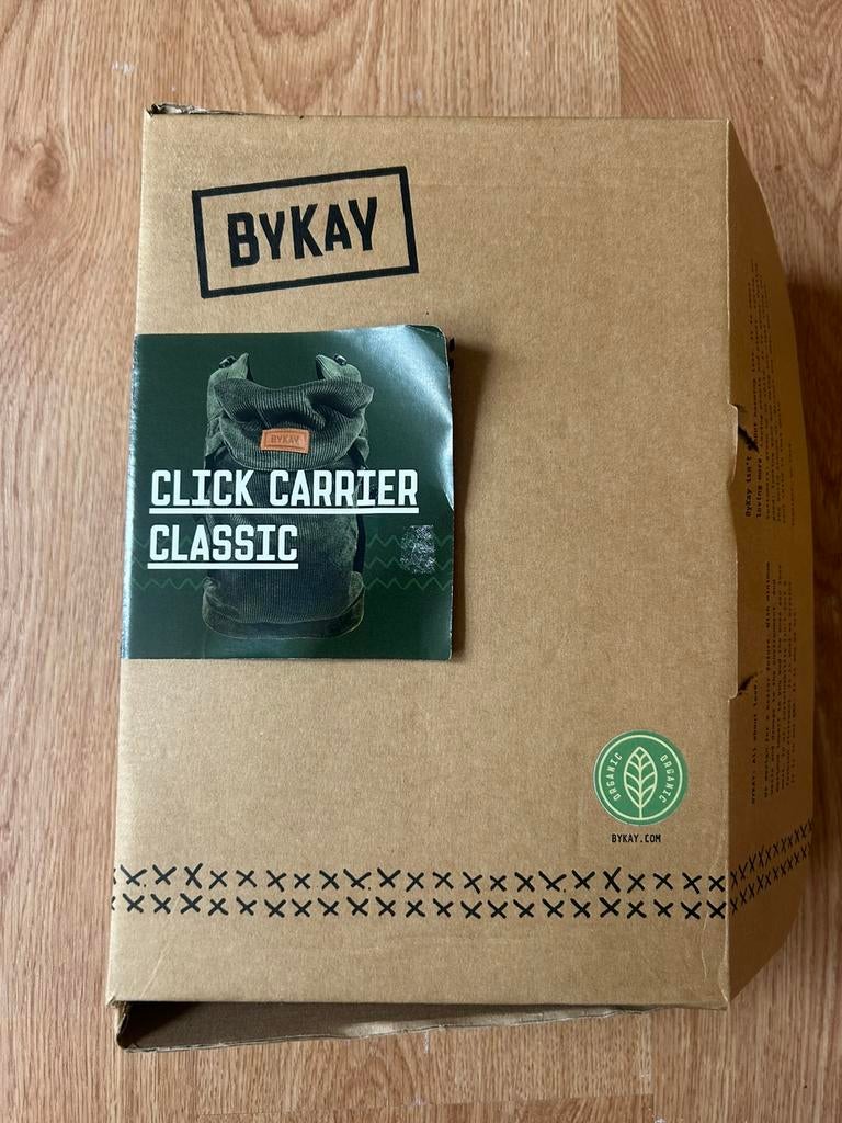 Draagzak by Kay Click Carrier Classic, Overige merken, Buik of Rug, Ophalen of Verzenden, Zo goed als nieuw