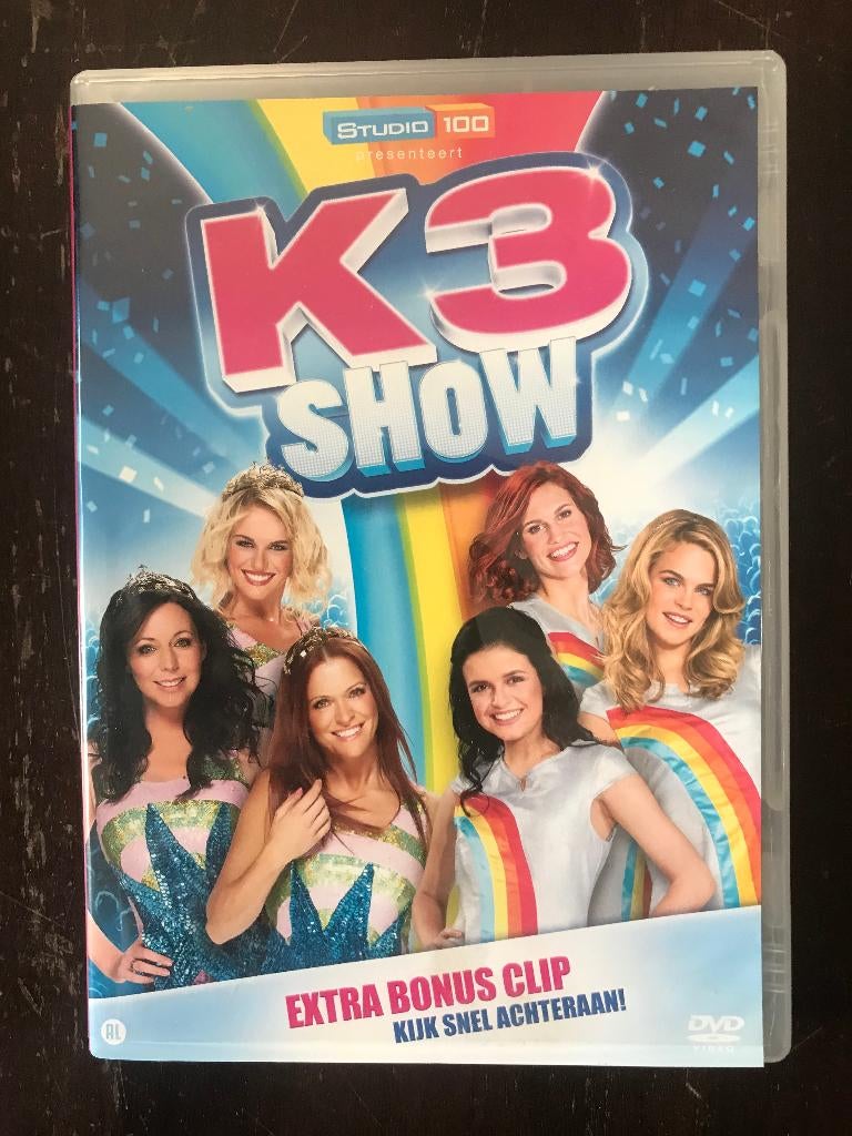 K3 Show DVD, Avontuur, Alle leeftijden, Ophalen of Verzenden, Zo goed als nieuw